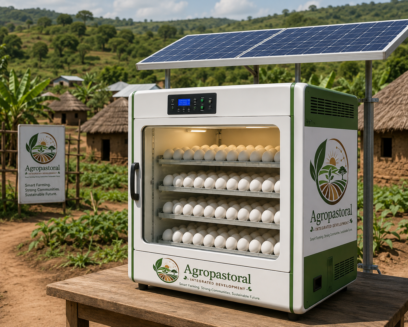 Women's poultry incubator, Kajiado